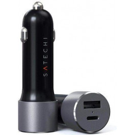   Satechi 72W Type-C PD Car Charger Space Grey (ST-TCPDCCM)