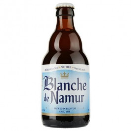   Blanche De Namur Пиво біле нефільтроване , 4.5%, 0.33 (418029) (5411633330054)