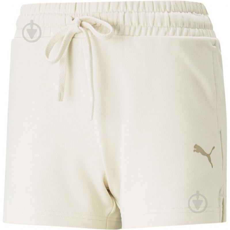 PUMA Молочні жіночі шорти  ESS BETTER Shorts 4" TR 673300/99 L молочний - зображення 1