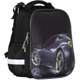   CLASS Ранок-рюкзак  SchoolCase Black car 39х28х21см (2419C)