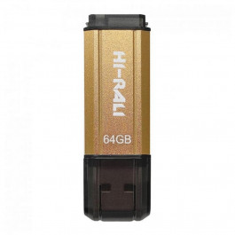   Hi-Rali 64 GB Stark Series USB 2.0 Gold (HI-64GBSTGD)