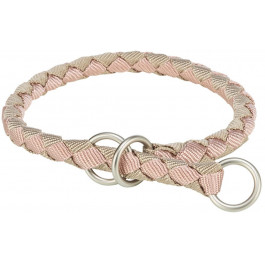   Trixie Нашийник  Cavo полуудавка M–L 43–51 см D18мм Pink/Sand (143935)