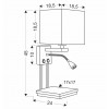 Candellux Бра  Theo 1х40 E14 1хLED 3000K 200Lm (21-76885) - зображення 2