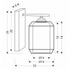 Candellux Бра  Jonera 1х40 Е27 (21-10186) - зображення 4