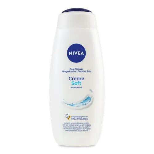 Nivea Гель-догляд для душу  Creme Soft, 500 мл (4006000009155) - зображення 1