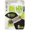 Hi-Rali 8 GB Stark Series Silver (HI-8GBSTSL) - зображення 1