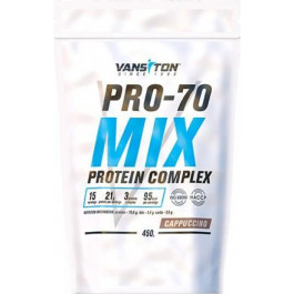   Ванситон Pro-70 Mix Protein Complex /Про-70/ 450 g /15 servings/ Cappuccino