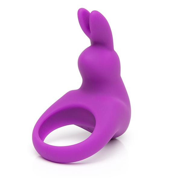 Fifty Shades of Grey Эрекционное кольцо с вибрацией Happy Rabbit Rechargeable Cock Ring Purple (FS84681) - зображення 1