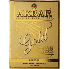   Akbar Чай черный листовой Gold 250 г (5014176001162)