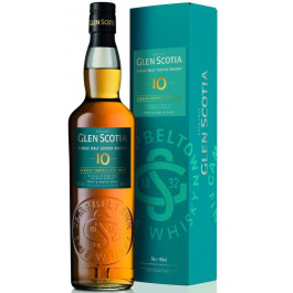   Glen Scotia Віскі  10 yo Single Malt Scotch Whisky 40% 0.7 л в подарунковій упаковці (5016840772262)