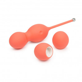   We-Vibe Вагинальные виброшарики We-Vibe Bloom коралловые (W44025)