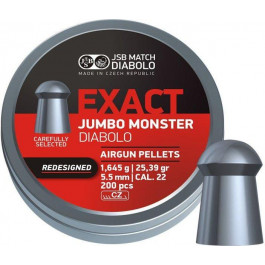   JSB Diabolo Exact Monster 4.52 мм, 0.87 г, 400 шт.