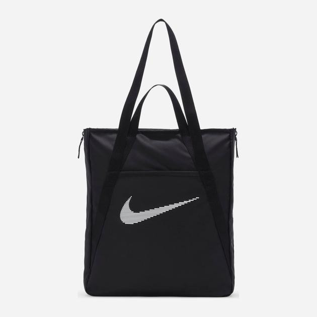 Nike Сумка еко-шоппер жіноча  Nk Gym Tote DR7217-010 BLACK/BLACK/WHITE (0196154136440) - зображення 1