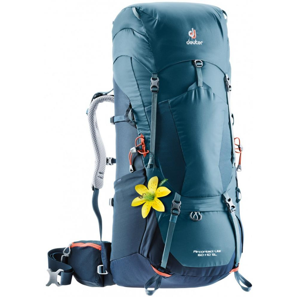 Deuter Aircontact Lite 60+10 SL / arctic-navy (4340218-3329) - зображення 1