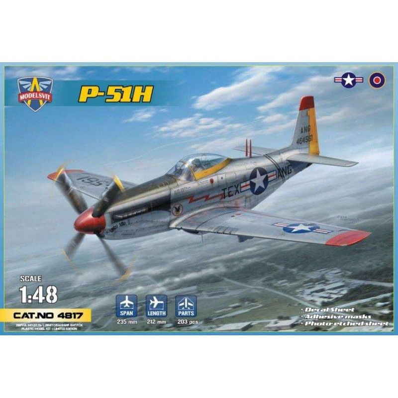 Modelsvit Истребитель P-51H Mustang (MSVIT4817) - зображення 1