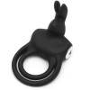 Fifty Shades of Grey Двойное эрекционное кольцо с вибрацией Happy Rabbit Stimulating Rechargeable Rabbi (FS73137) - зображення 1