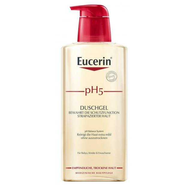 Eucerin Гель для душа  pH5 400 мл (4005800259692) - зображення 1