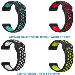   BeCover Набор ремешков 4 цвета Vents Style  для Samsung Galaxy Watch 46mm / Watch 3 45mm / Gear S3 Classic /