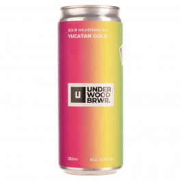   Underwood Brewery Пиво  Yucatan Gold світле н/ф з/б, 0,33 л (4820224360638)