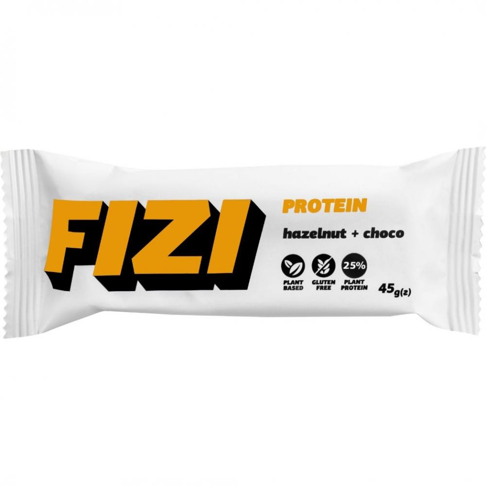 FIZI Протеїновий батончик 45 g / Hazelnut + Choco - зображення 1