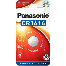   Panasonic CR-1616 bat(3B) Lithium 1шт (CR-1616EL/1B)