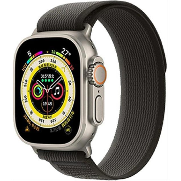 Drobak Ремешок  Trail Loop для Apple Watch 38/40/41 mm Black Gray (191918) - зображення 1