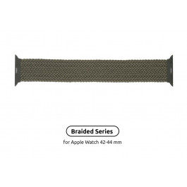   ArmorStandart Ремінець  Braided Solo Loop для Apple Watch 42mm / 44mm Inverness Green Size 10 (172 mm) (ARM58077)