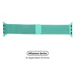   ArmorStandart Ремешок  Milanese Loop Band для Apple Watch All Series 42/44 mm Mint Green (ARM55260)