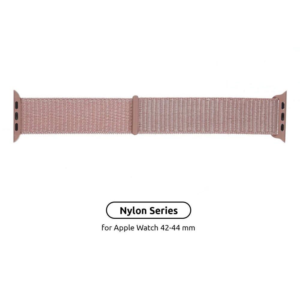 ArmorStandart Ремешок  Nylon Band для Apple Watch All Series 42/44 mm Pink Sand (ARM56052) - зображення 1