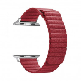   ArmorStandart Ремешок  для смарт-часов Apple Watch ALL Series 42mm/44mm Leather Loop Band Red (ARM45824)