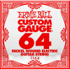 Ernie Ball Струна 1164 Nickel Wound Electric Guitar String .064 - зображення 1