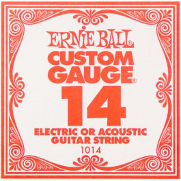   Ernie Ball Струна 1014 Plain Steel .014