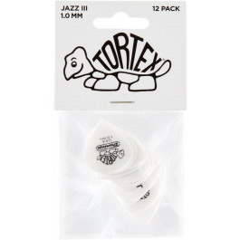   Dunlop Tortex White Jazz III 478P1.0mm (12 шт)