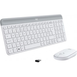   Logitech MK470 Wireless Slim Off-White UA (920-009205)