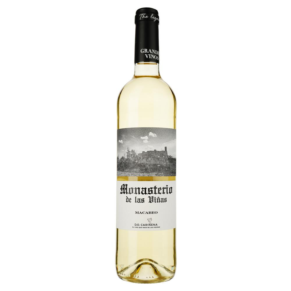 Monasterio de las Vinas Вино  Blanco Macabeo, 0,75 л (8412075301043) - зображення 1