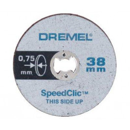   Dremel Круг отрезной по металлу SpeedClic SC409 (5 шт) (2615S409JB)