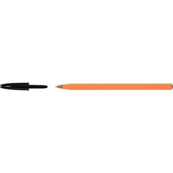 BIC Набір кулькових ручок  Orange Original Fine Чорний 0.8 мм 20 шт (3086121101144) - зображення 1