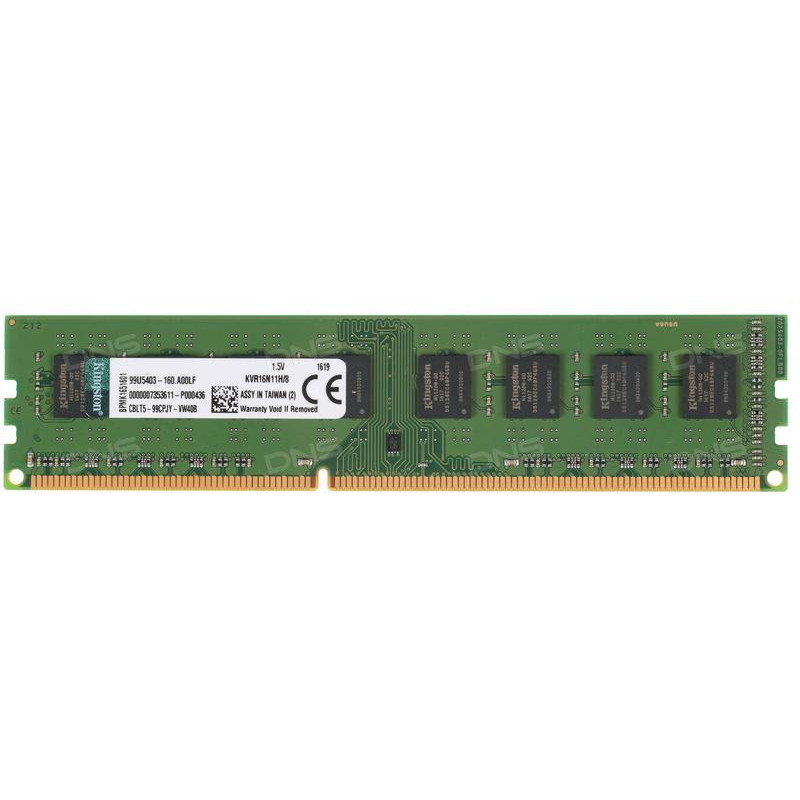 Kingston 8 GB DDR3 1600 MHz (KVR16N11H/8) - зображення 1