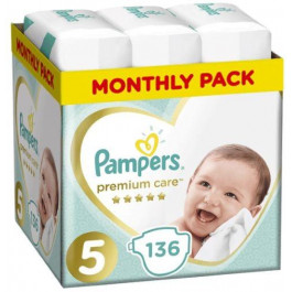   Pampers Premium Care 5 136 шт.