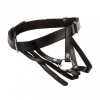 California Exotic Novelties Universal Love Rider Premium Ring Harness - Black (CE12775) - зображення 2