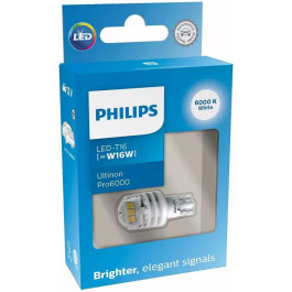   Philips W16W LED White Ultinon Pro6000 12В (11067CU60X1)