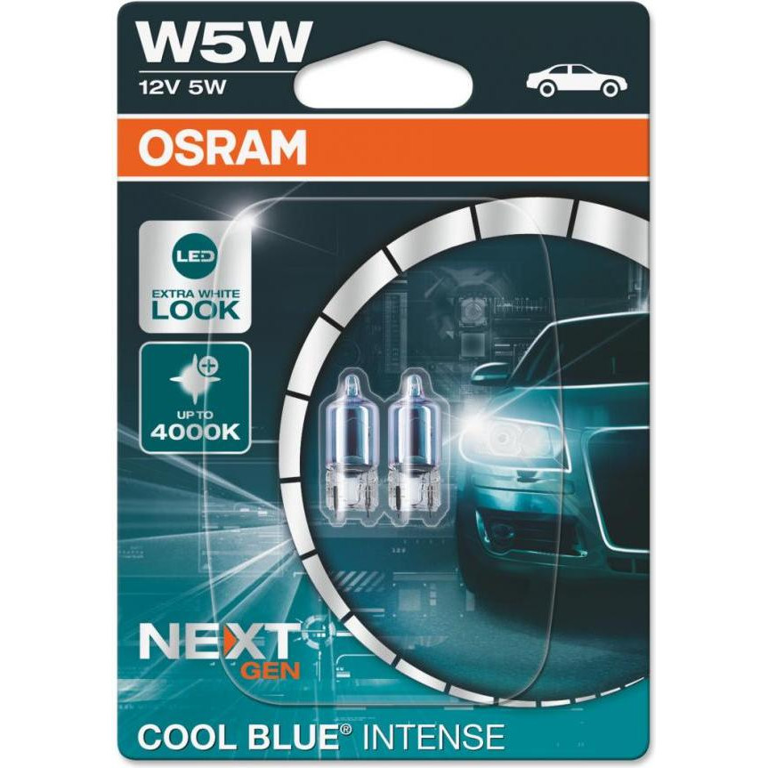 Osram W5W Cool Blue Intense Next Gen 12V 5W (2825CBN-02B) - зображення 1