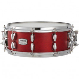   Yamaha TMS1455 Tour Custom Snare Drum 14"x5.5" Candy Apple Satin