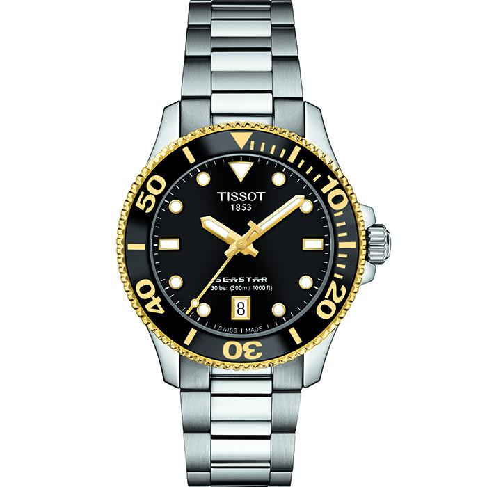 Tissot Seastar 1000 Quartz 36mm T120.210.21.051.00 - зображення 1