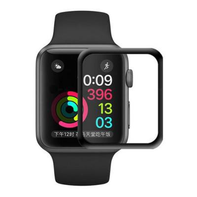 Optima Защитное стекло  Apple Watch 3D 42mm Black - зображення 1