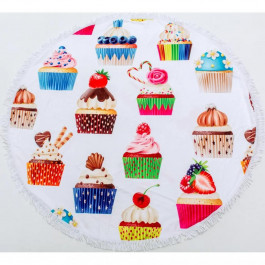   MirSon Пляжное полотенце  №5059 Summer Time Muffins 150x150 см