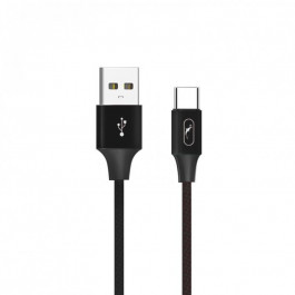   SkyDolphin USB to Type-C S55T 1m Black (USB-000436)