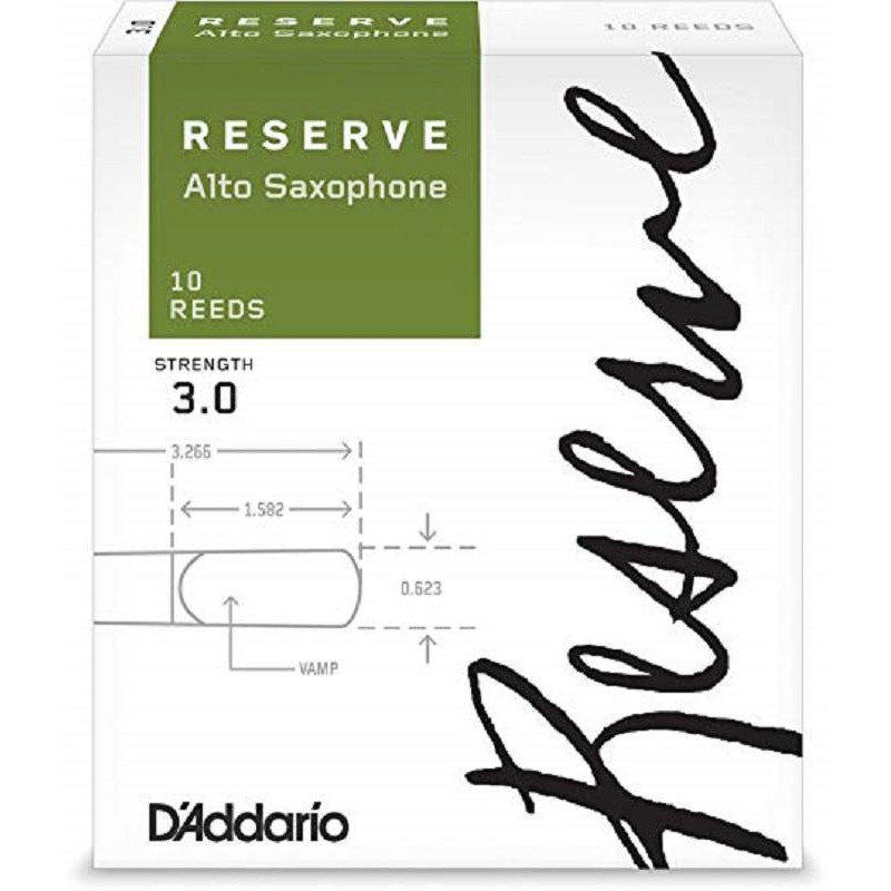 D'Addario DJR1030 Reserve Alto Sax #3.0 (10 шт.) - зображення 1