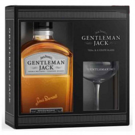   Jack Daniel’s Віскі Gentleman  0,7л 40% + 1 склянка (5099873221594)