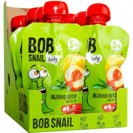   Bob Snail Пюре Яблоко-персик 90 г